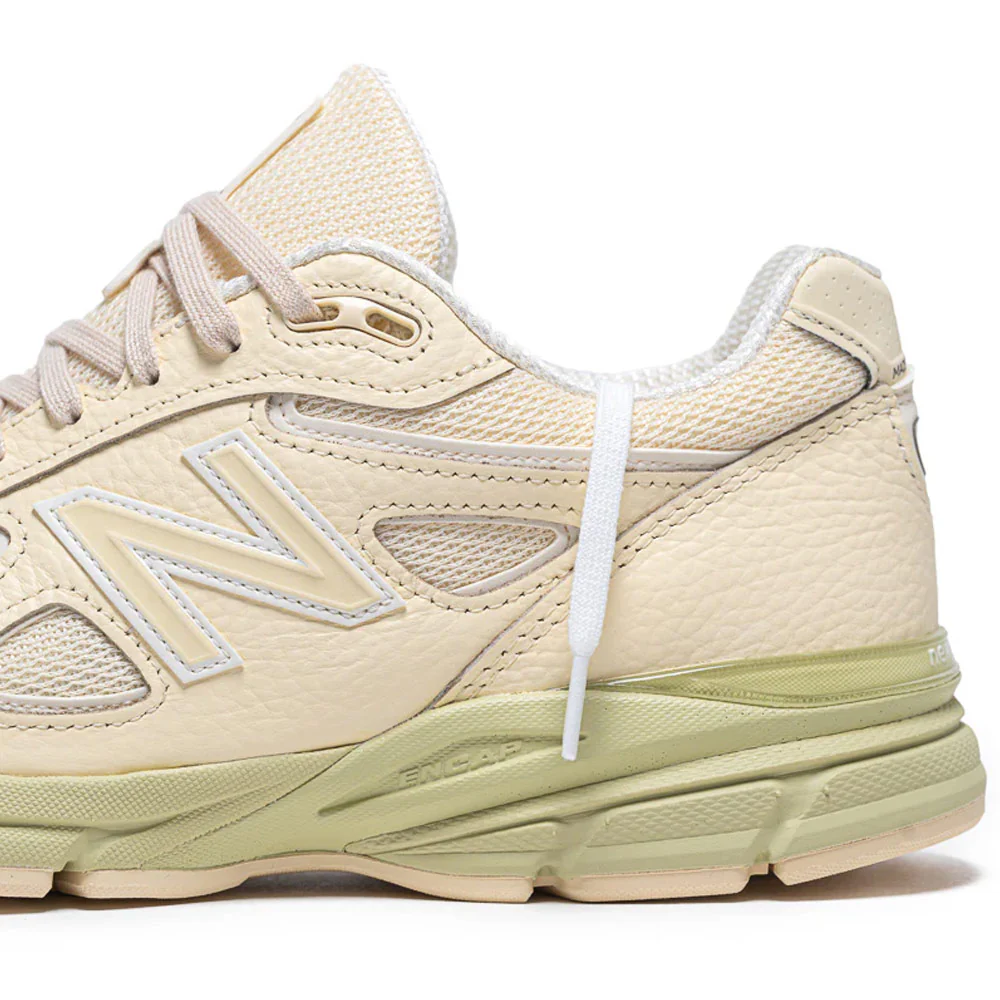 New Balance | Made in USA 990v4 D Sneakers 'Macadamia Nut' - Image 5