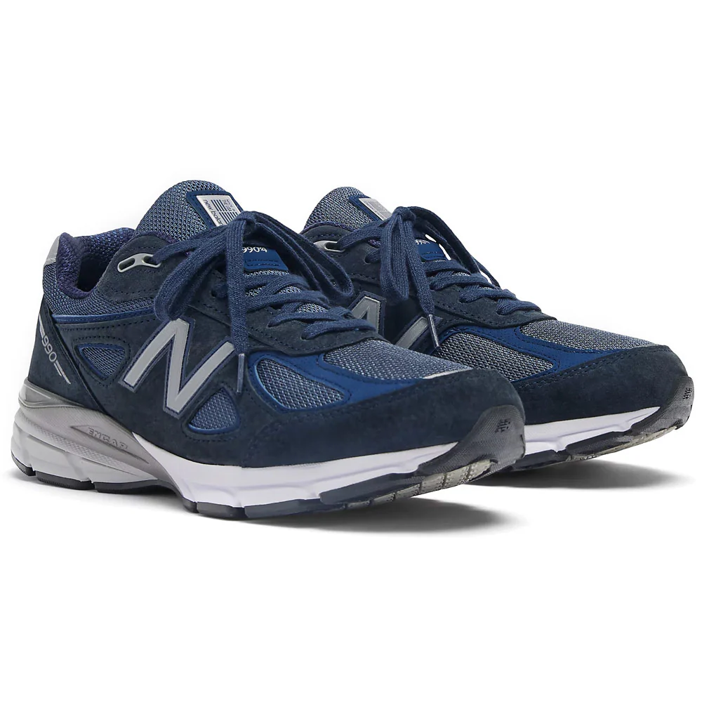 New Balance | Made in USA 990v4 D 'Navy / Silver' - Image 2