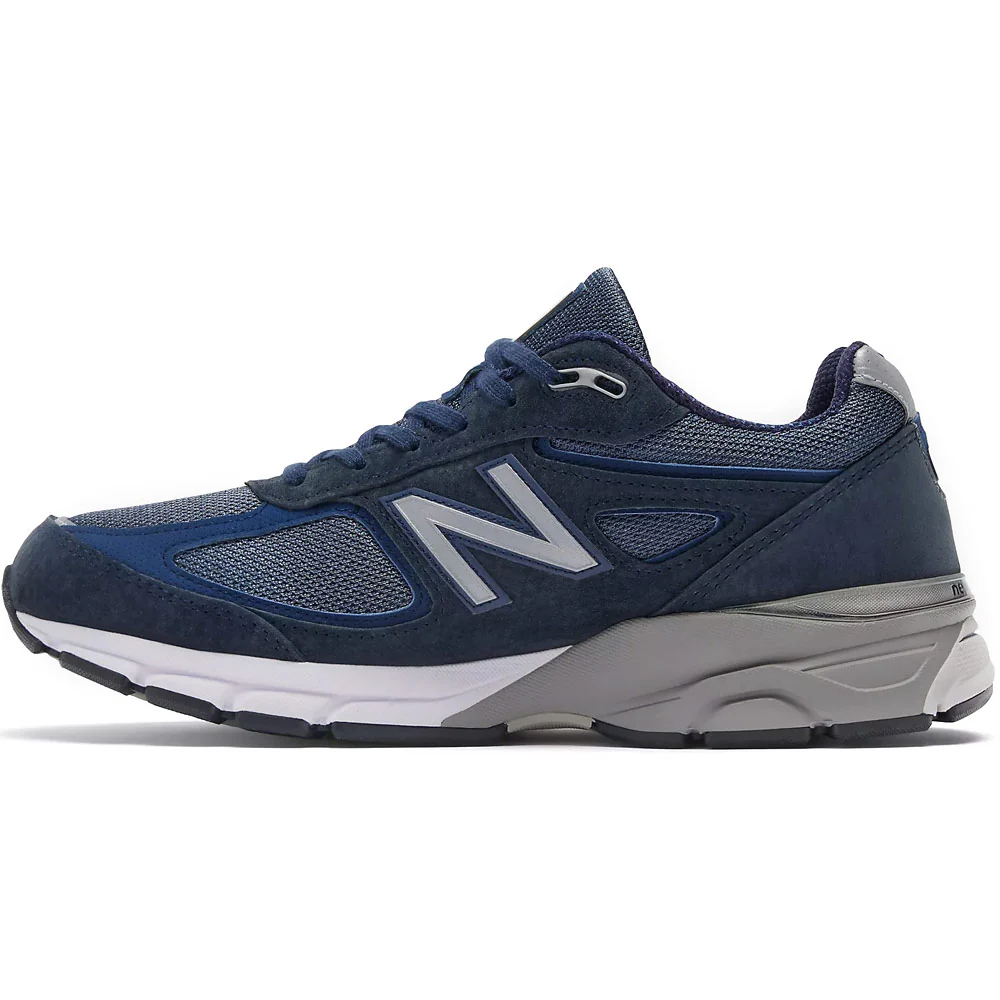 New Balance | Made in USA 990v4 D 'Navy / Silver' - Image 4