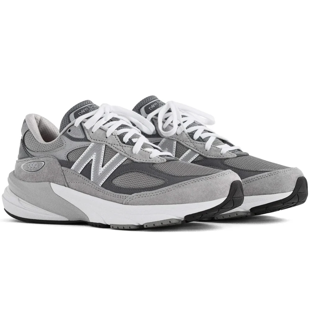 New Balance | Made in USA 990v6 2E Sneakers 'Grey' - Image 3