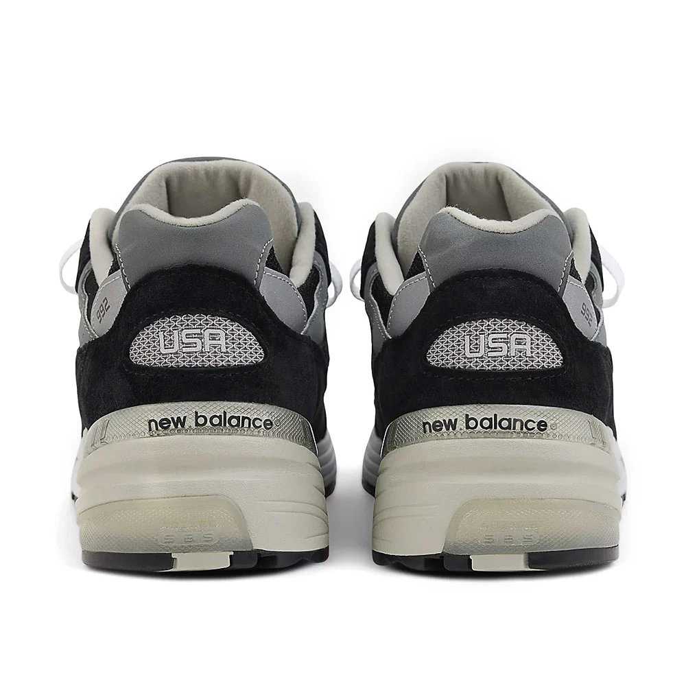 New Balance | Made in USA 992 Core D 'Black / Grey / Silver' - Image 4