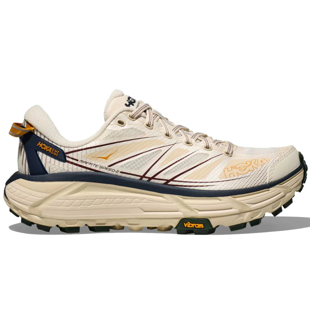 HOKA | Mafate Speed 2 Sneaker 'Darg Green / Maroon / Yellow'