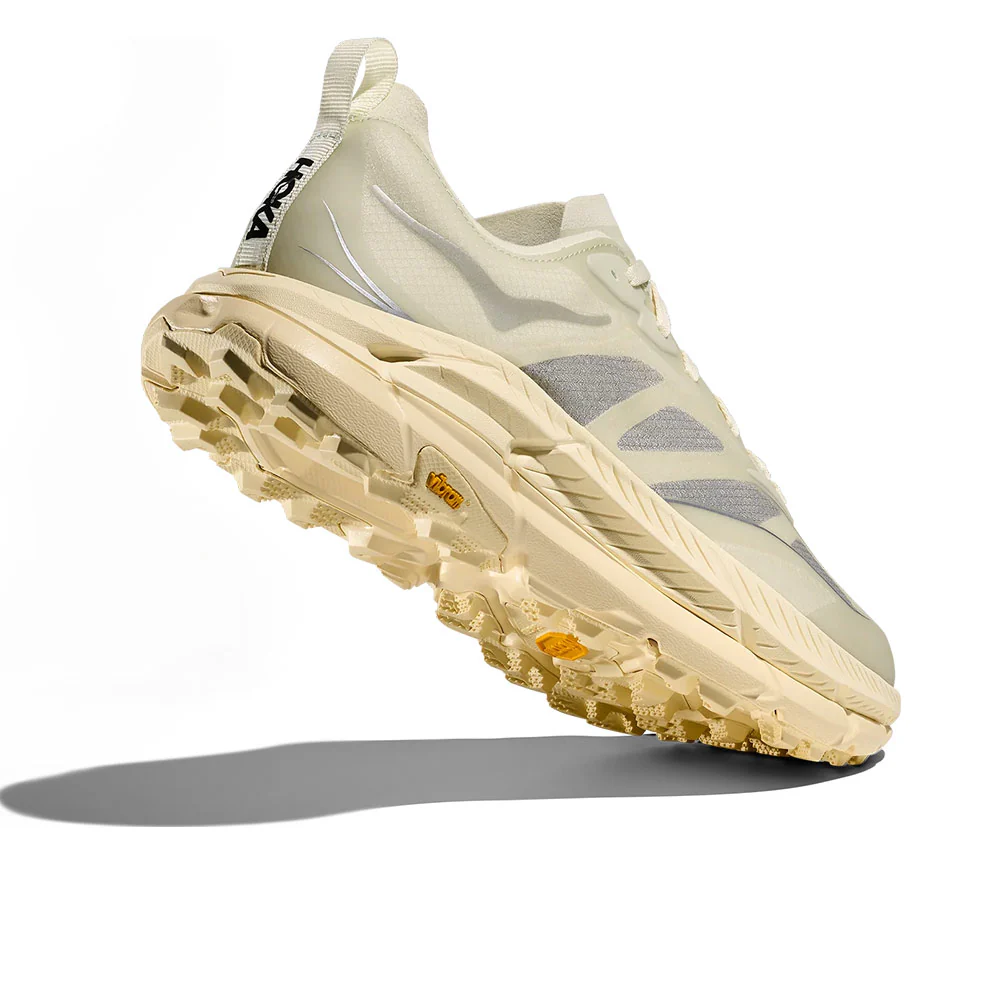 HOKA | Mafate Speed 4 Lite Shoes 'Truffle Salt / Vintage Yellow' - Image 4