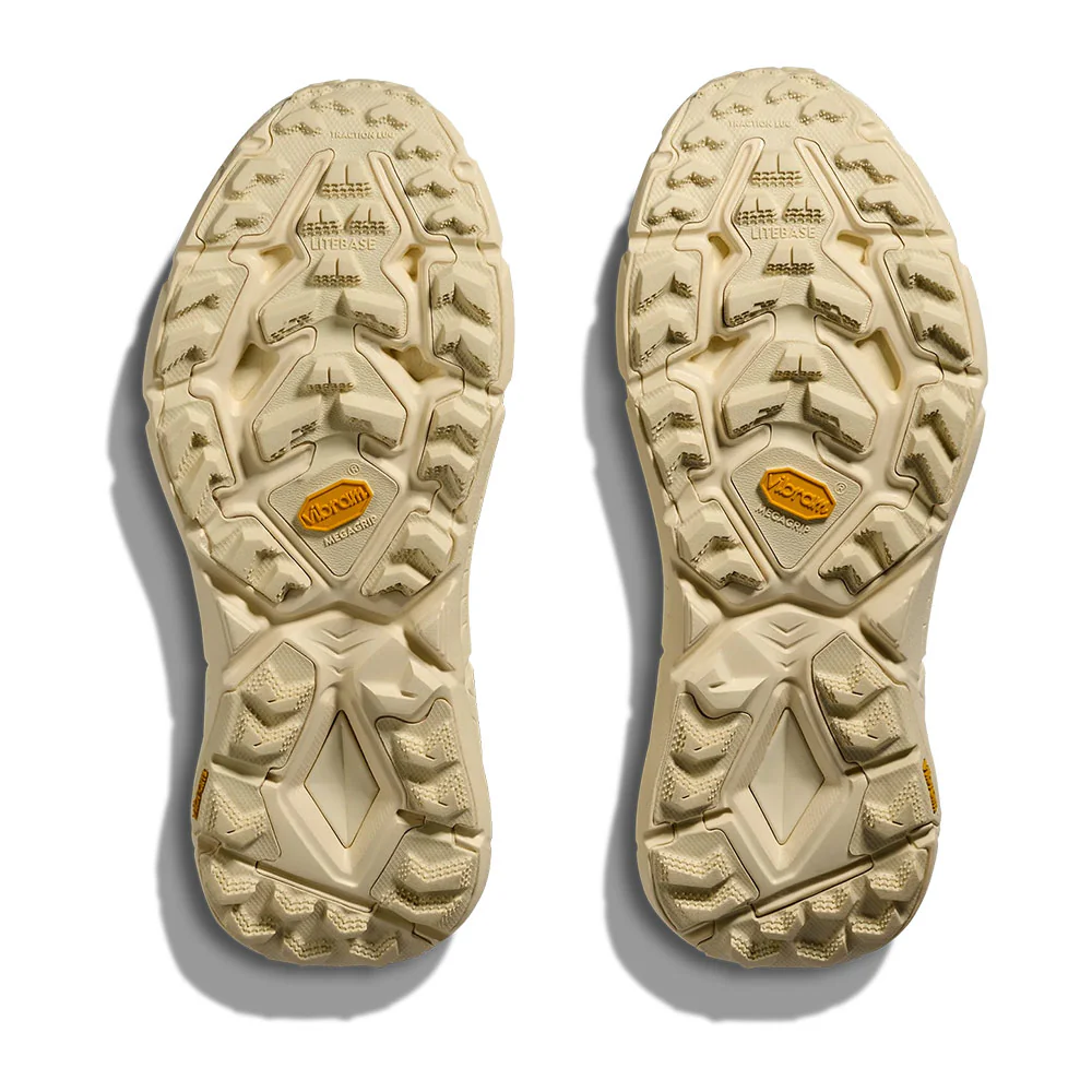 HOKA | Mafate Speed 4 Lite Shoes 'Truffle Salt / Vintage Yellow' - Image 7