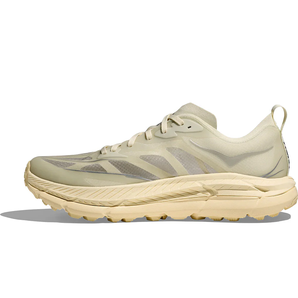 HOKA | Mafate Speed 4 Lite Shoes 'Truffle Salt / Vintage Yellow' - Image 8