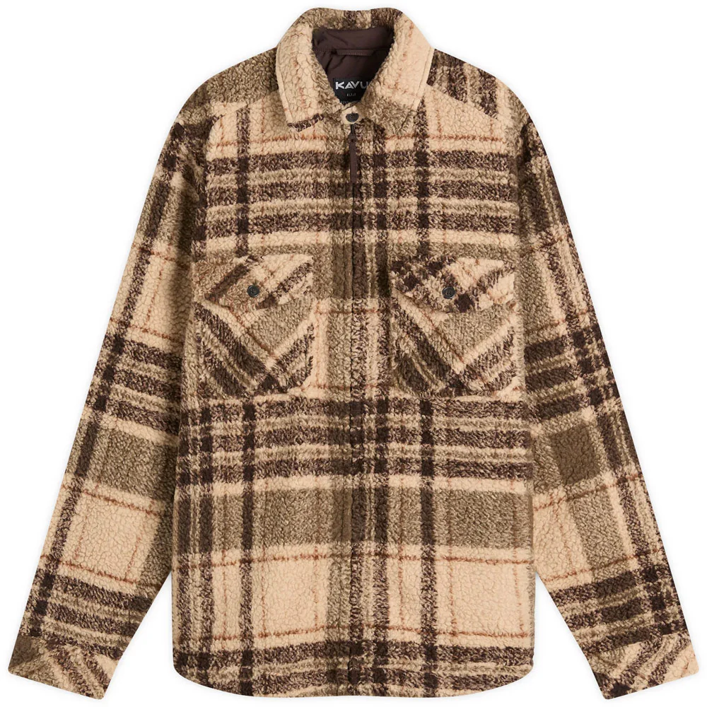 KAVU | Mccord Creek Full Zip Shacket 'Moonstone'