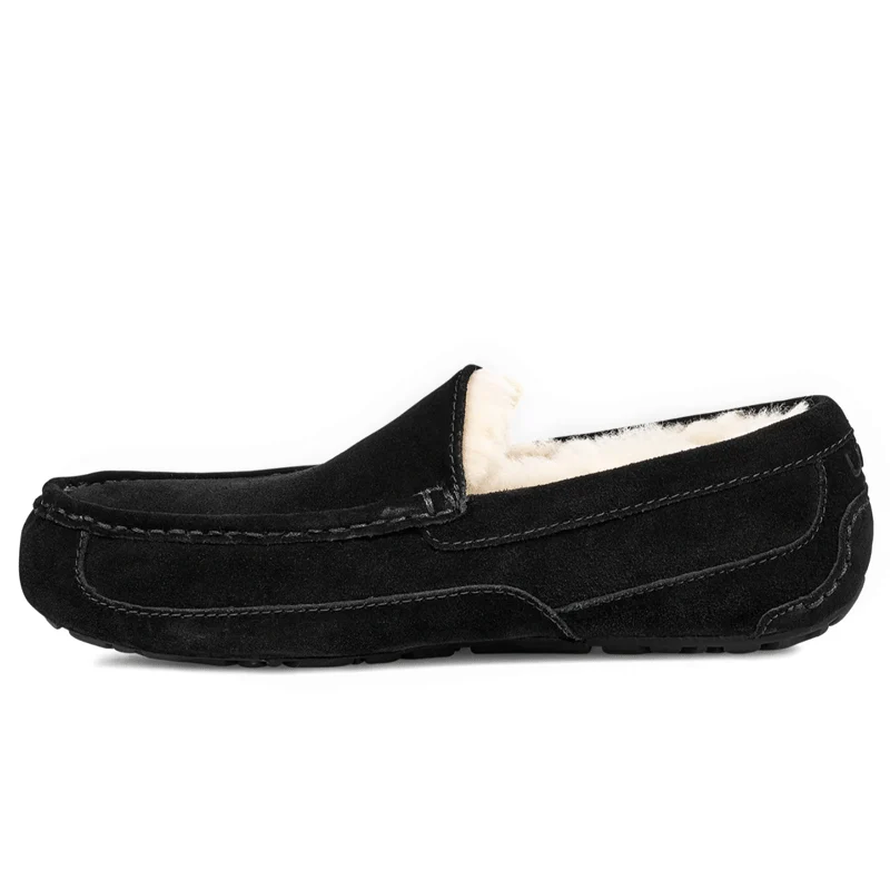 UGG | Men's Ascot Slipper 'Black' - Image 3