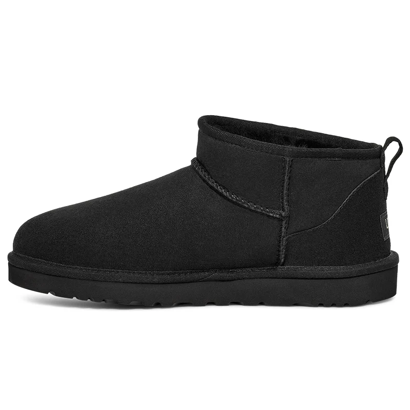 UGG | Men's Classic Ultra Mini Boot 'Black' - Image 3