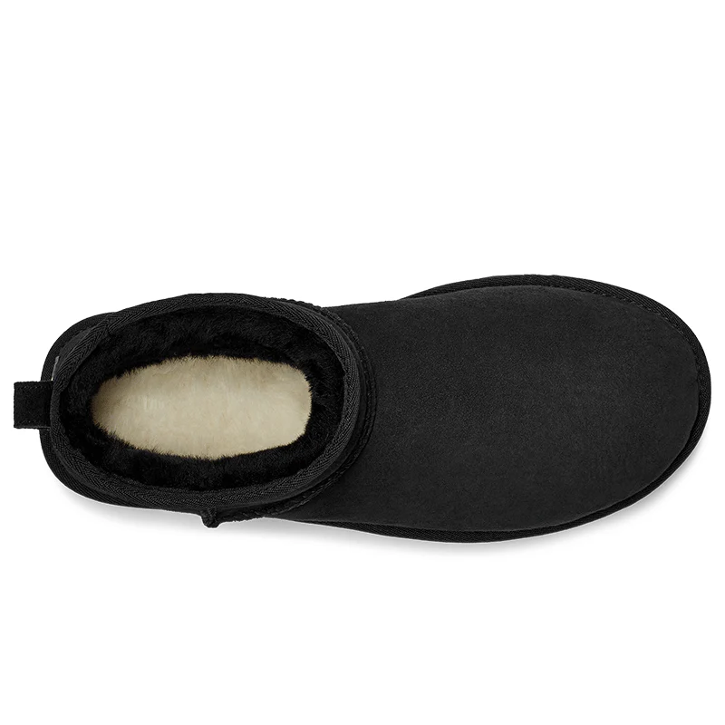 UGG | Men's Classic Ultra Mini Boot 'Black' - Image 5