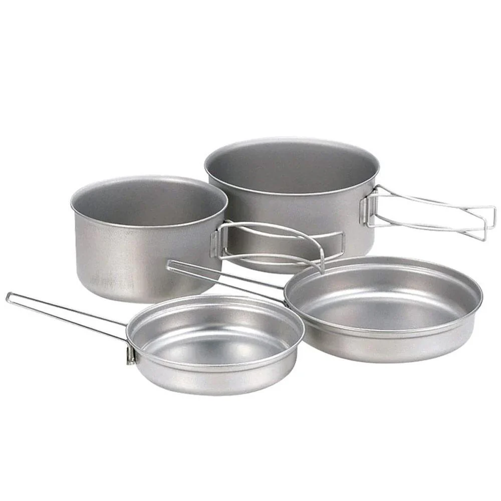 Multi Compact Cookset Titanium  Camping Tools