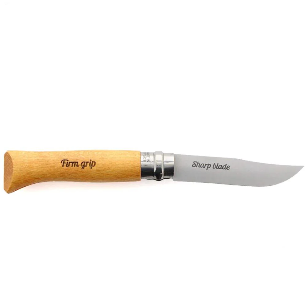 No.08VRN Carbon Steel Folding Knife 'Natural' - Image 2