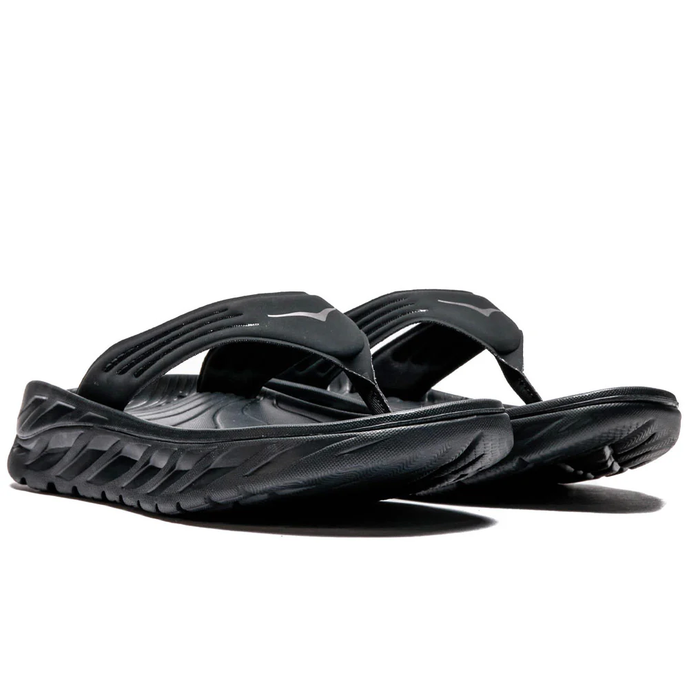 HOKA | Ora Recovery Flip 'Black / Dark Gull Gray' - Image 2