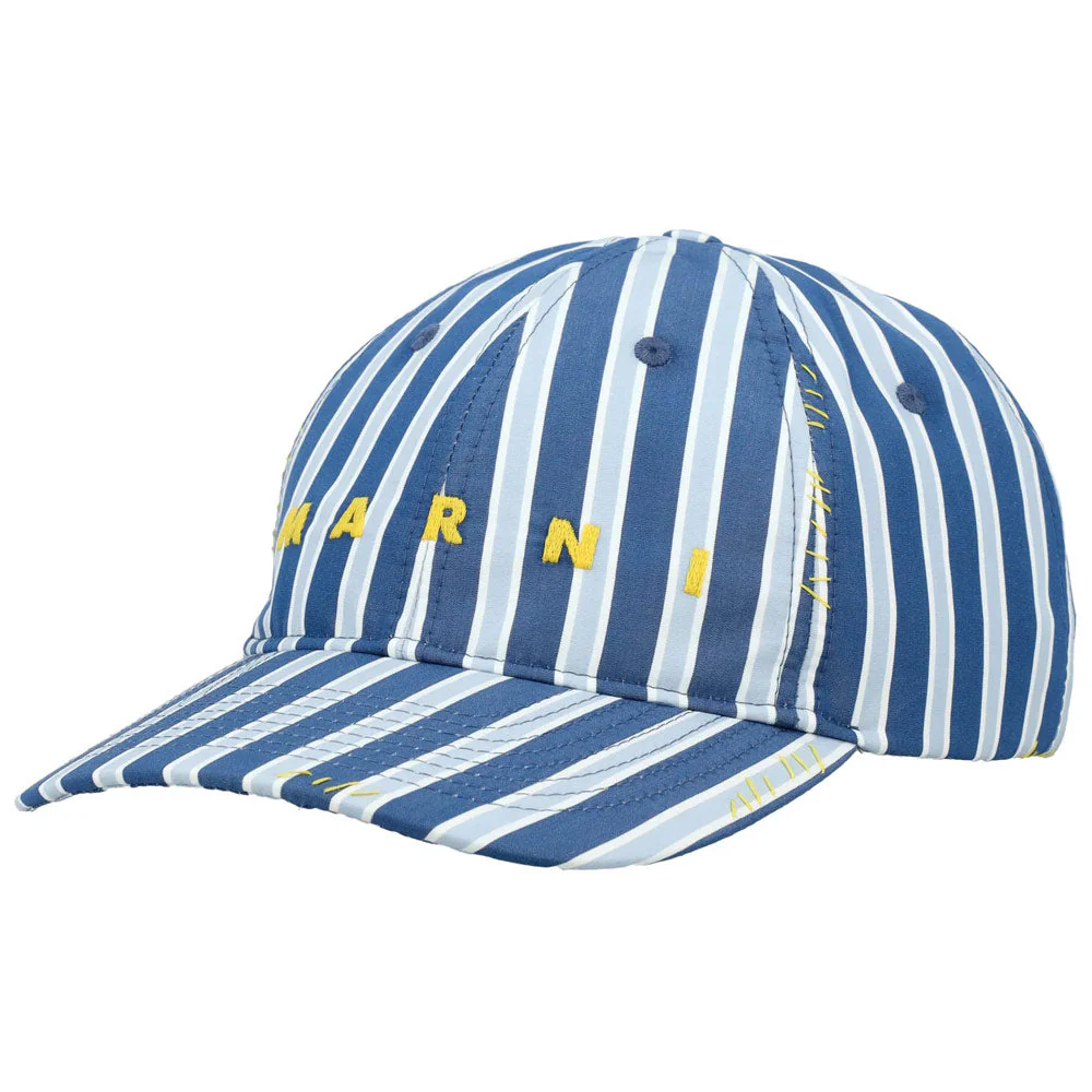 Organic Striped Compact Poplin Hats 'Opal'