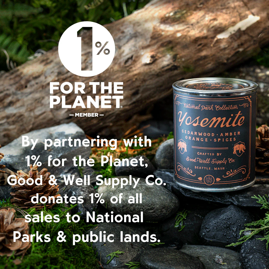 Good & Well Supply Co. | Rainier National Park Candle: 1/2 Pint - Image 3