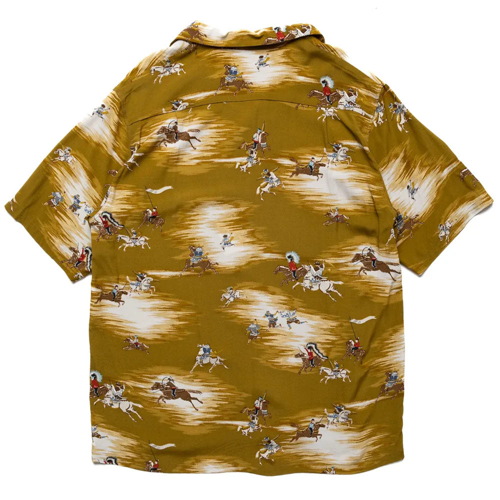 Kapital | Rayon Kamikaze Aloha Shirt 'Gold' - Image 2