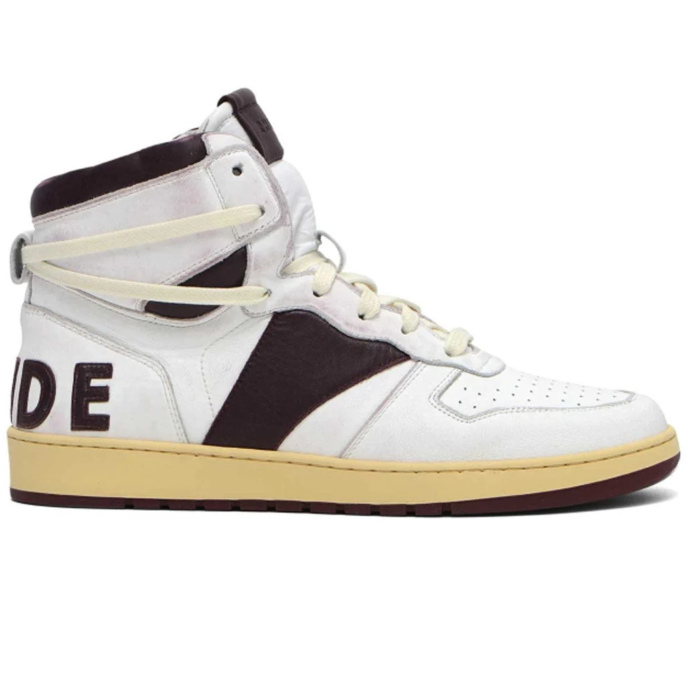 Rhude | Rhecess - HI Sneakers 'White / Black'