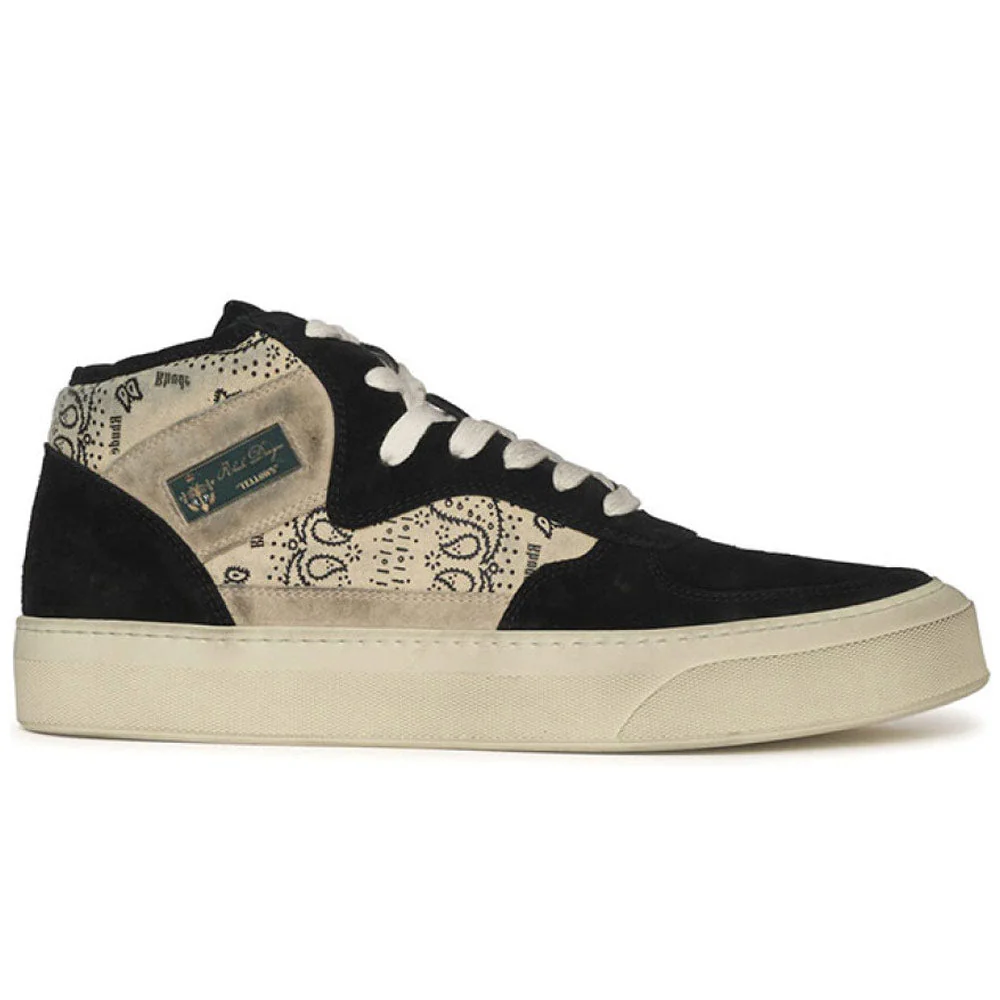 Rhude Cabriolets Sneakers 'Bandana Black / Creme / Vintage White'