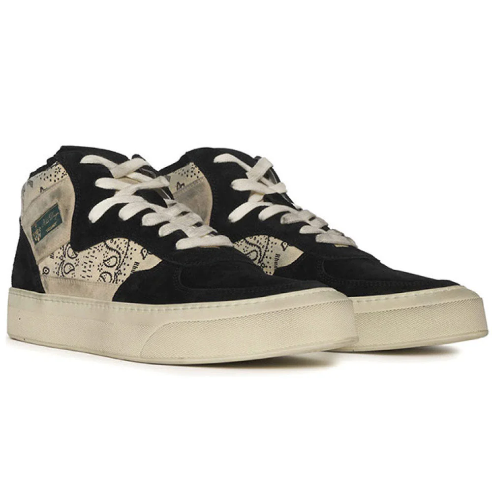 Rhude Cabriolets Sneakers 'Bandana Black / Creme / Vintage White' - Image 3