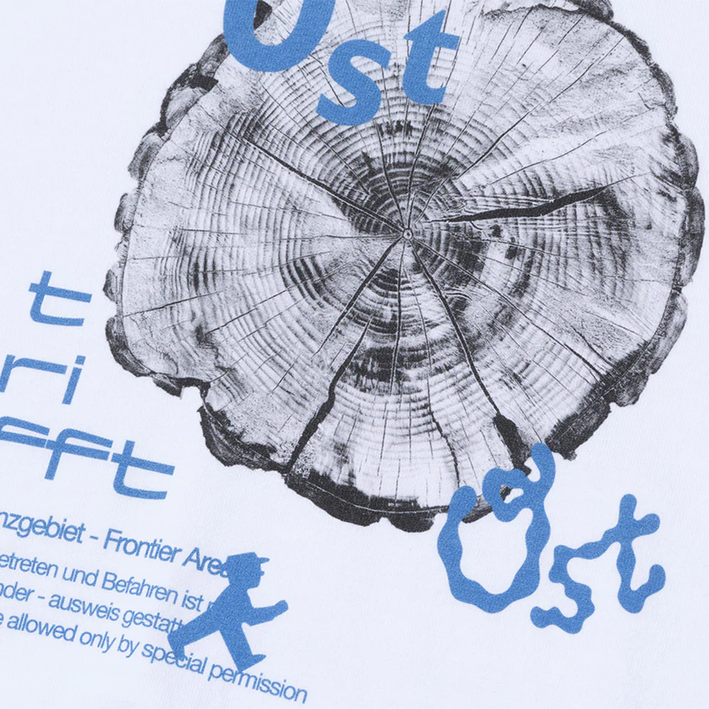 San San Gear x AR Ostland Long Sleeves T-Shirts 'White' - Image 3