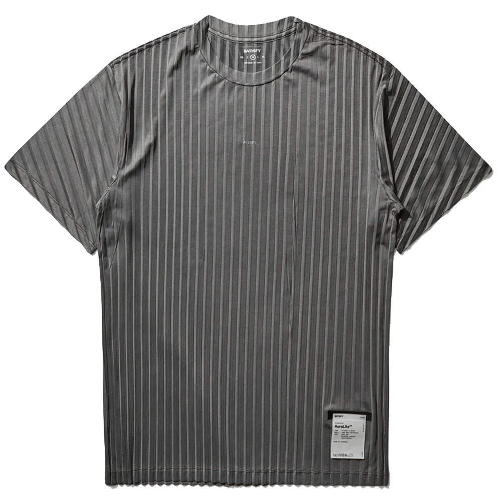 SATISFY | Auraliteâ„¢ Pleated T-Shirt 'Black'
