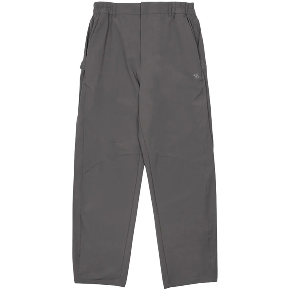Side Snap Pants 'Ash Brown'