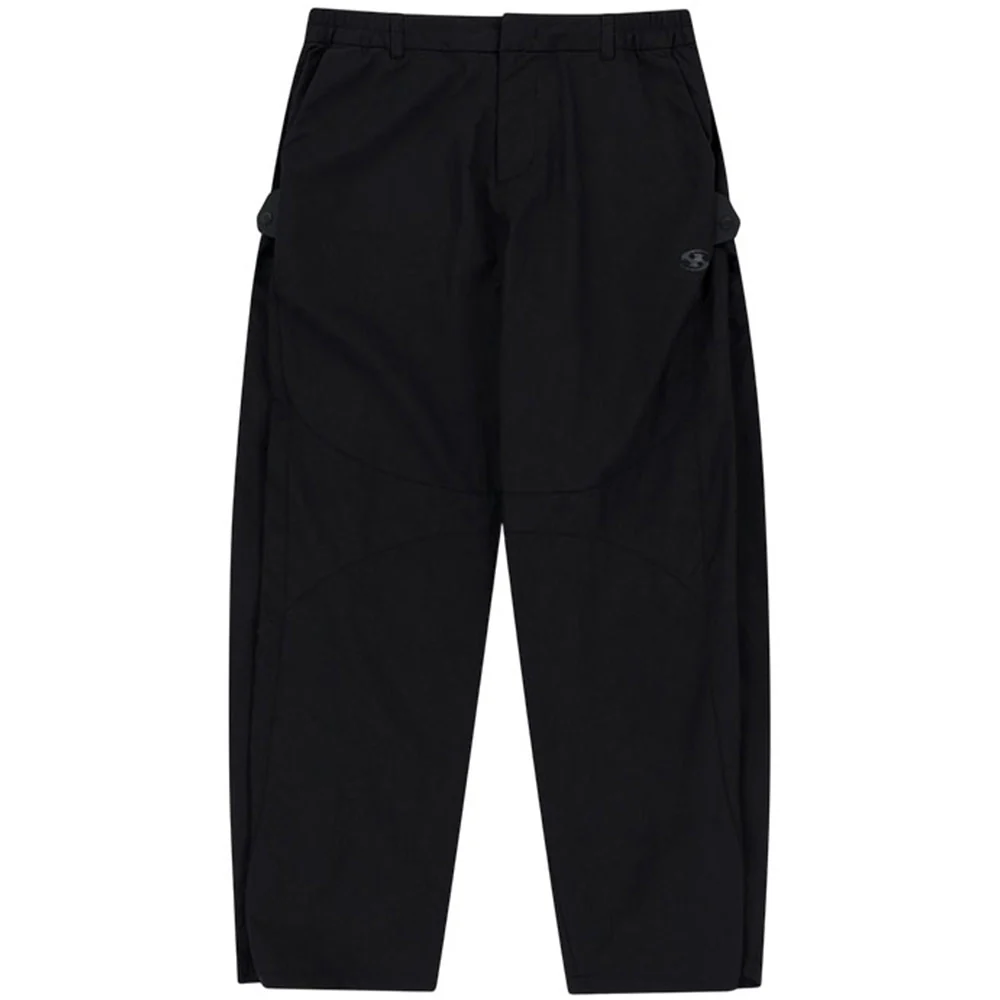 Side Snap Pants 'Black'