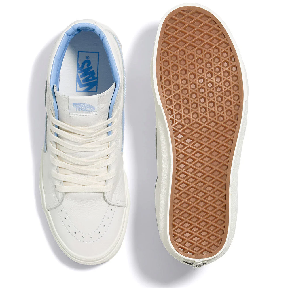 Vans | SK8-HI Vintage Leather 'Blanc DE Blanc / Multi' - Image 3