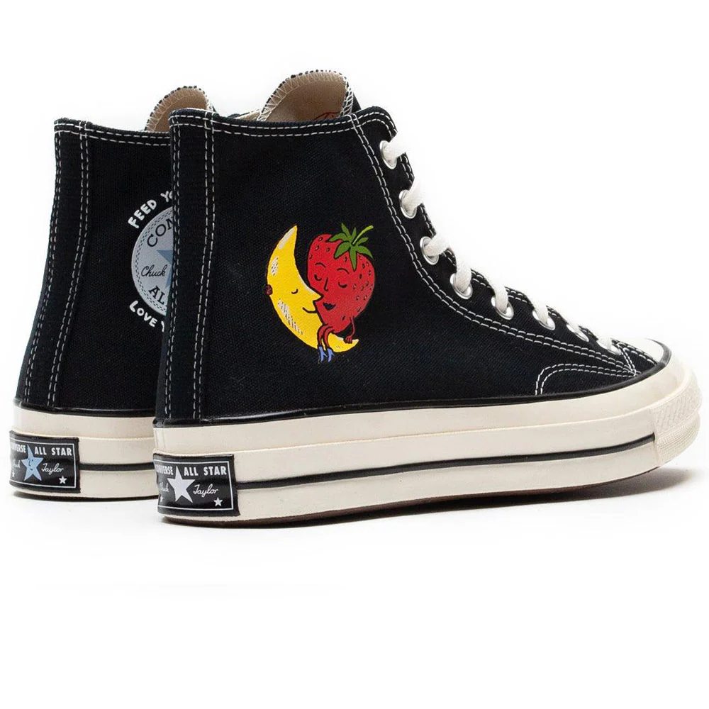 Sky High Farm Workwear x Converse Chuck 70 HI Sneakers 'Black' - Image 4