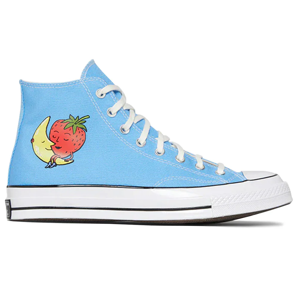 Sky High Farm Workwear x Converse Chuck 70 Hi in Light Blue