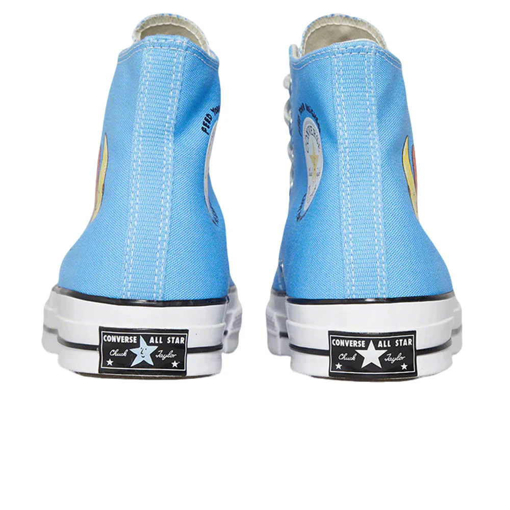 Sky High Farm Workwear x Converse Chuck 70 Hi in Light Blue - Image 3