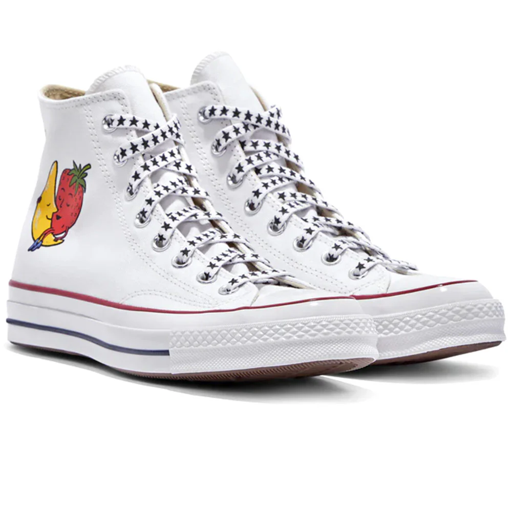 Sky High Farm x Converse Chuck 70 HI Sneakers 'White' - Image 3