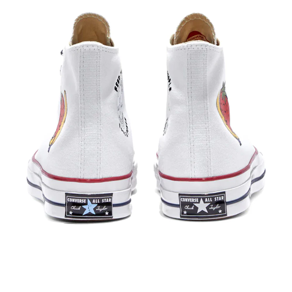 Sky High Farm x Converse Chuck 70 HI Sneakers 'White' - Image 4