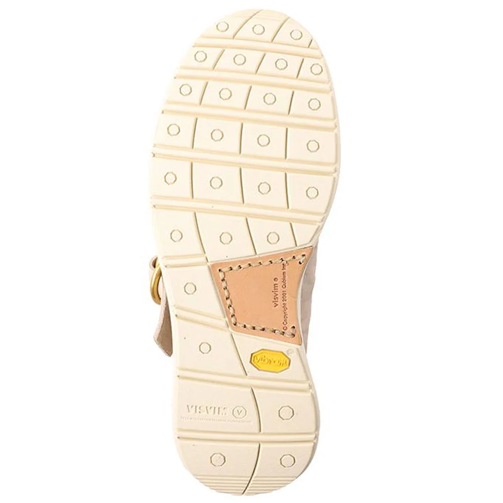 Visvim | Skynyrd Ring Moc-Folk Sneakers 'Sand' - Image 3