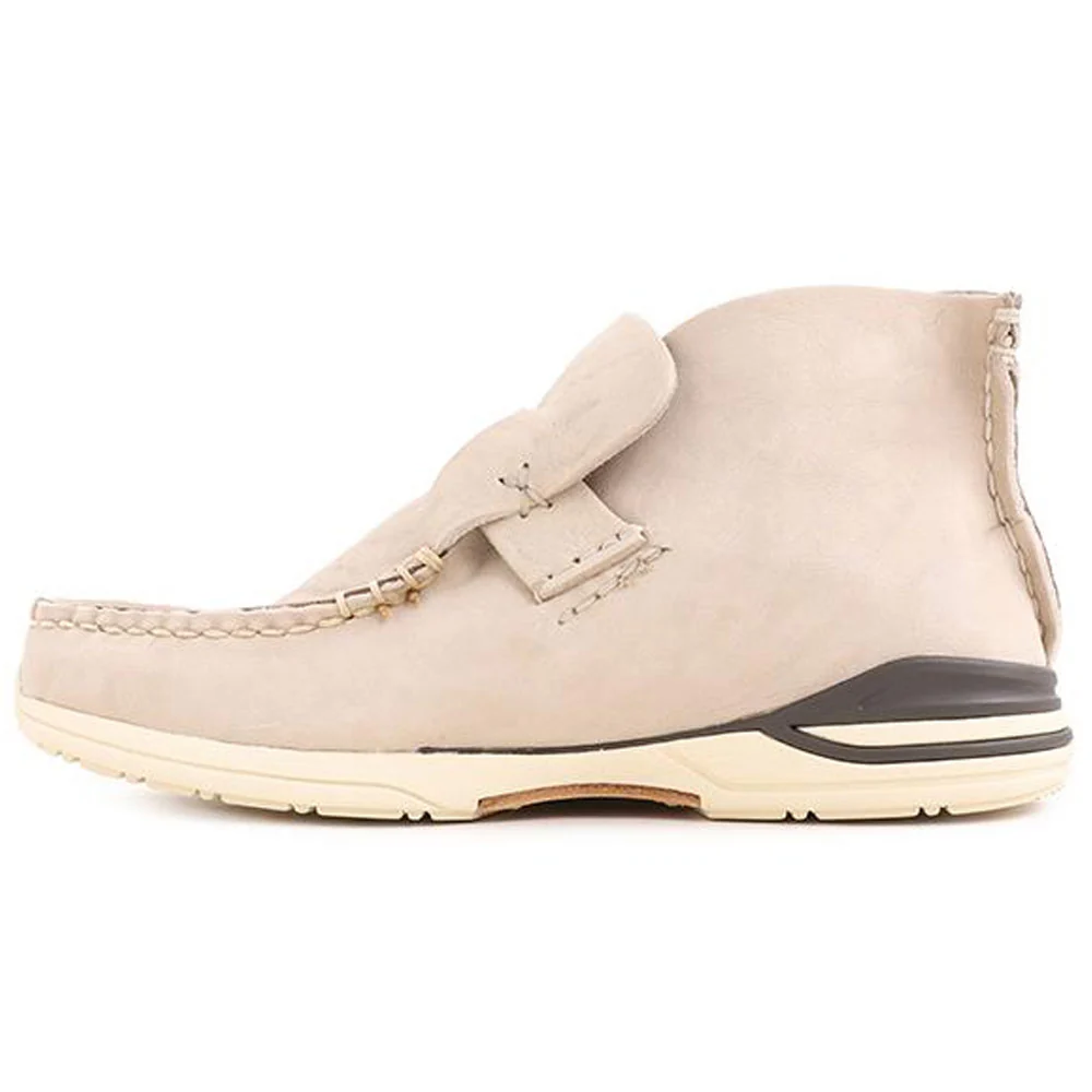 Visvim | Skynyrd Ring Moc-Folk Sneakers 'Sand' - Image 5