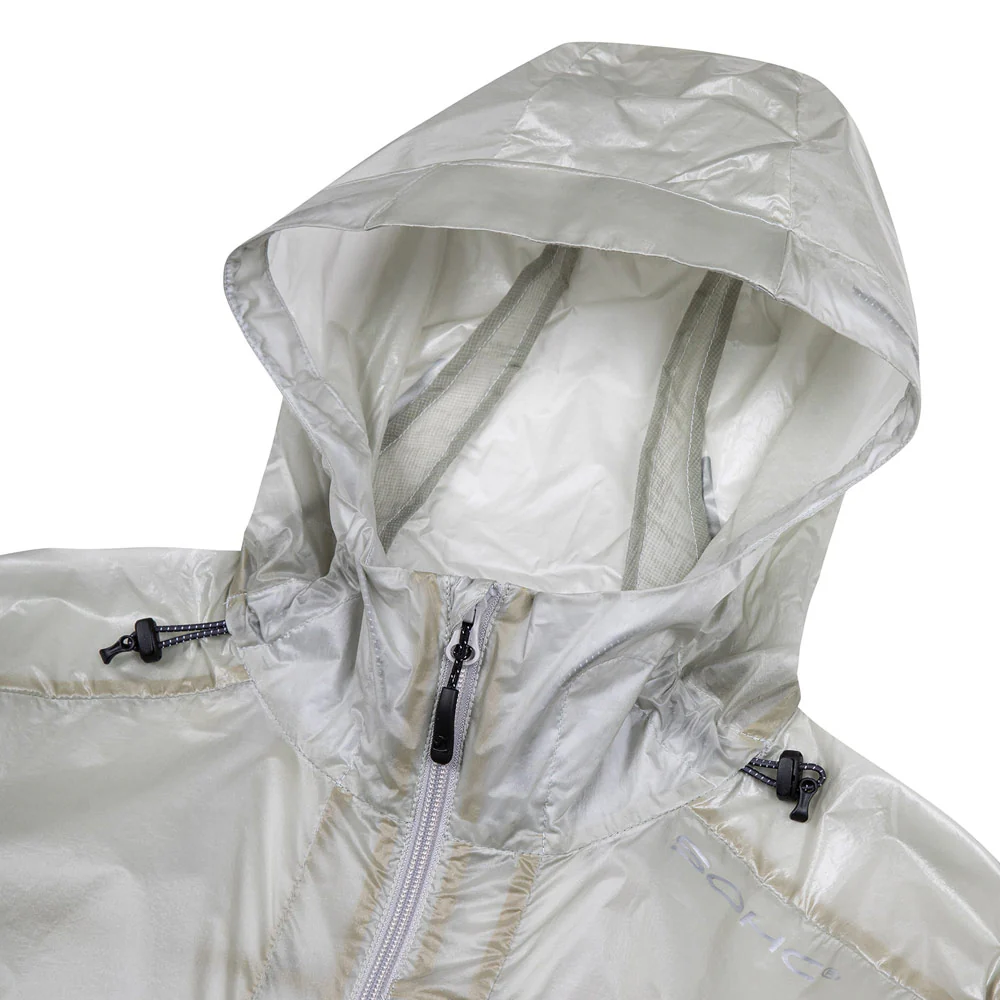 Translucent Bounded Seam Windbreaker 'Light Grey' - Image 3