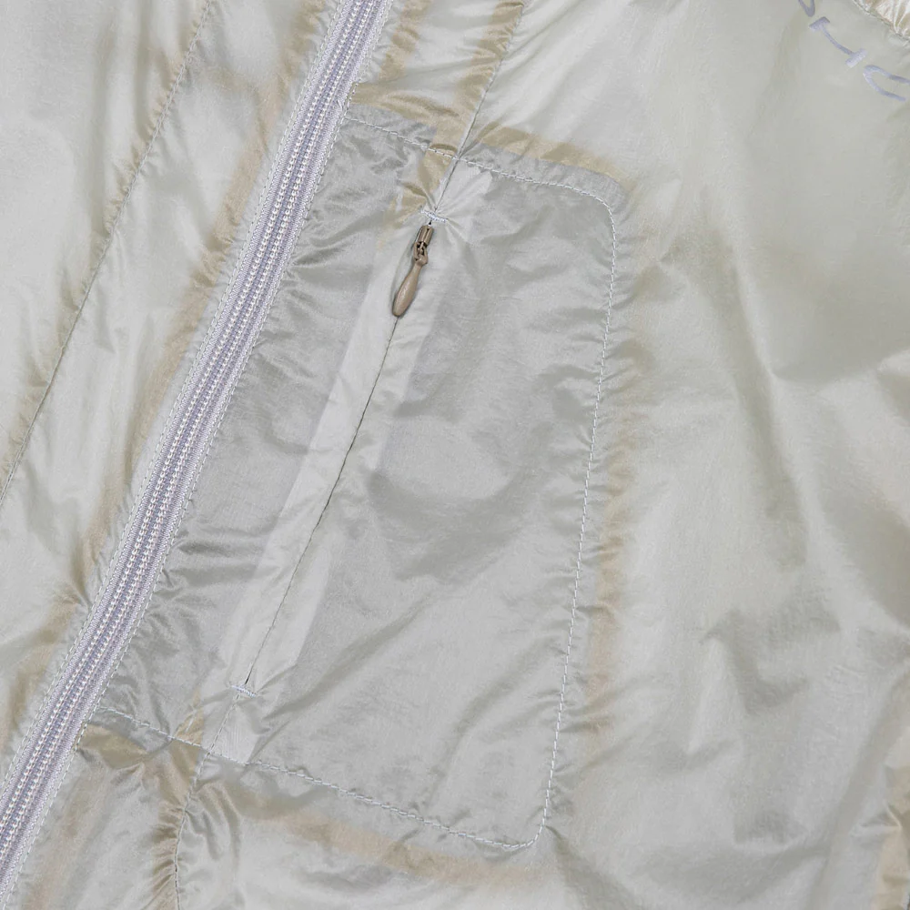 Translucent Bounded Seam Windbreaker 'Light Grey' - Image 5