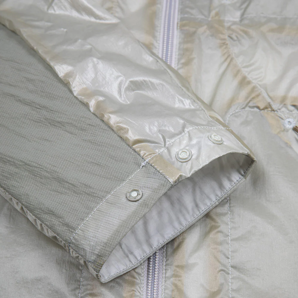 Translucent Bounded Seam Windbreaker 'Light Grey' - Image 9