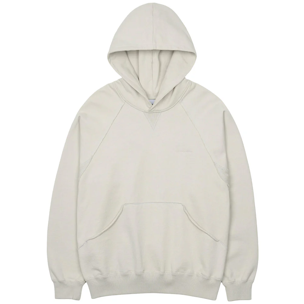 Square Pocket Hoodie 'Ivory'