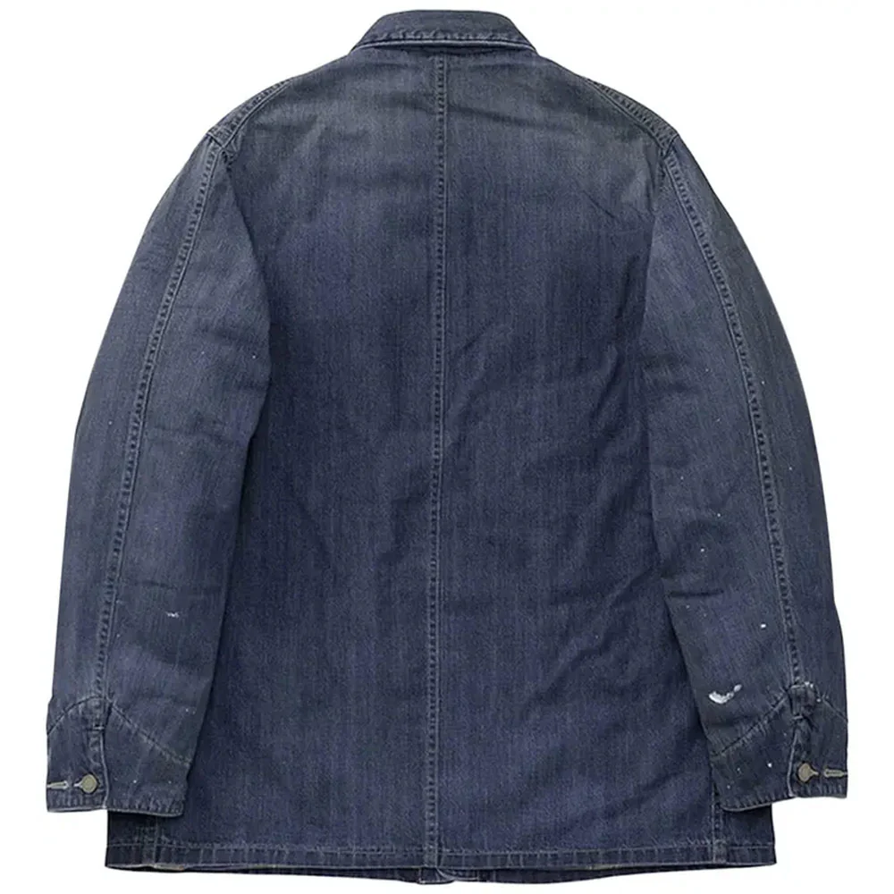 Visvim | SS Coverall Down DMGD 'Indigo' - Image 2