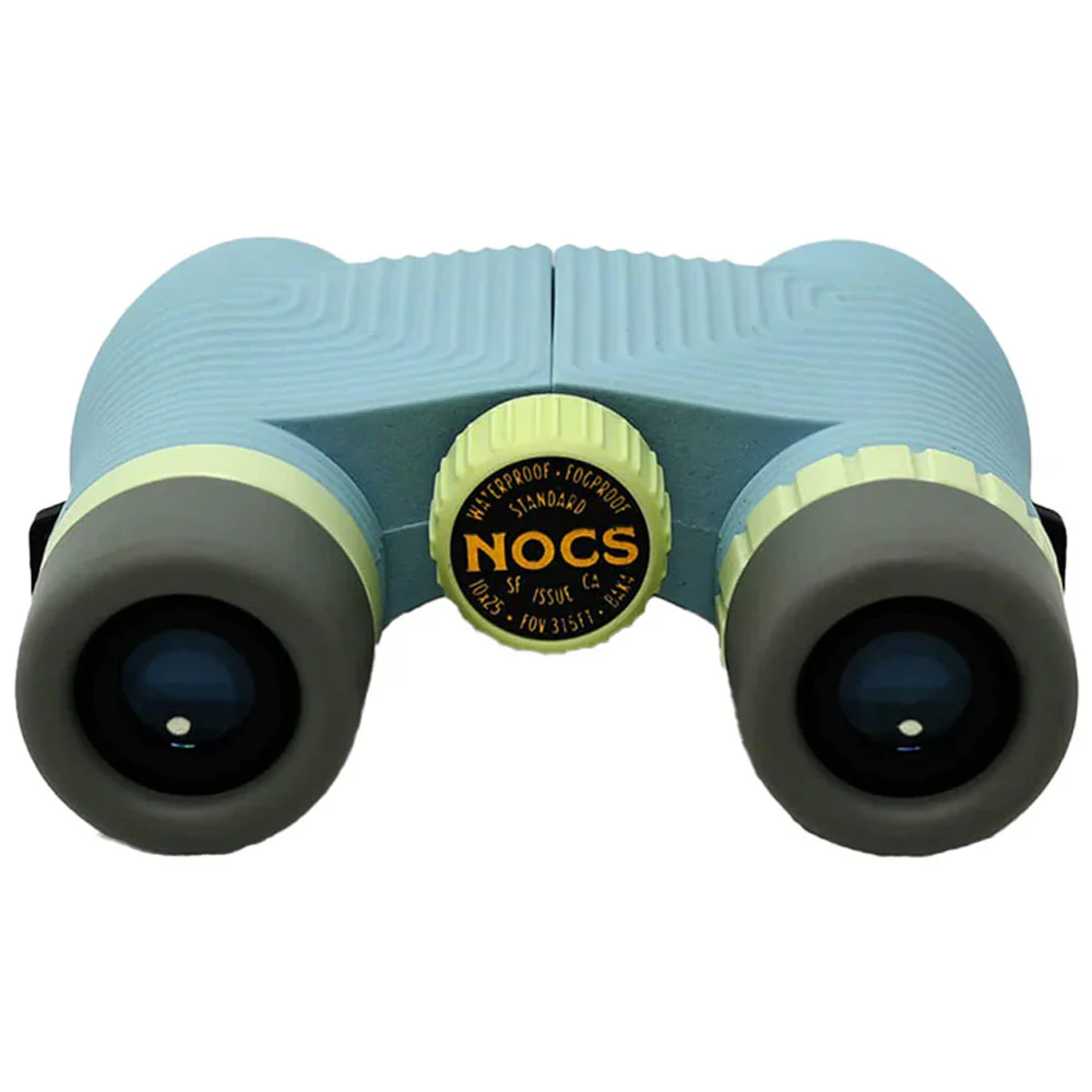Nocs Provisions | Standard Issue 10X25 Waterproof Binoculars 'Celeste Blue' - Image 3