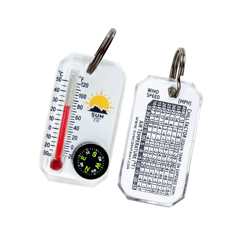 Hatchet x Sun Company LumaGage Compass / Thermometer - Image 2