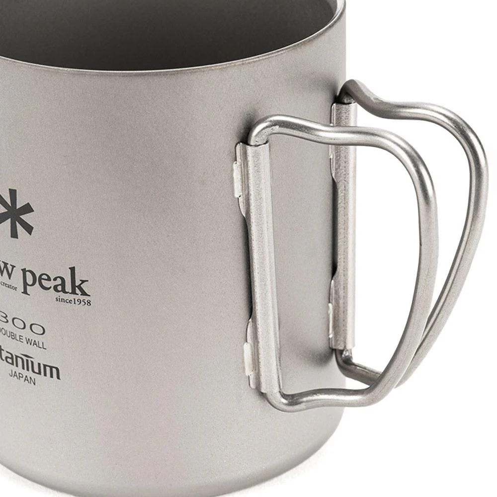 Snow Peak | Ti Double Wall Mug 300 'Silver' - Image 10