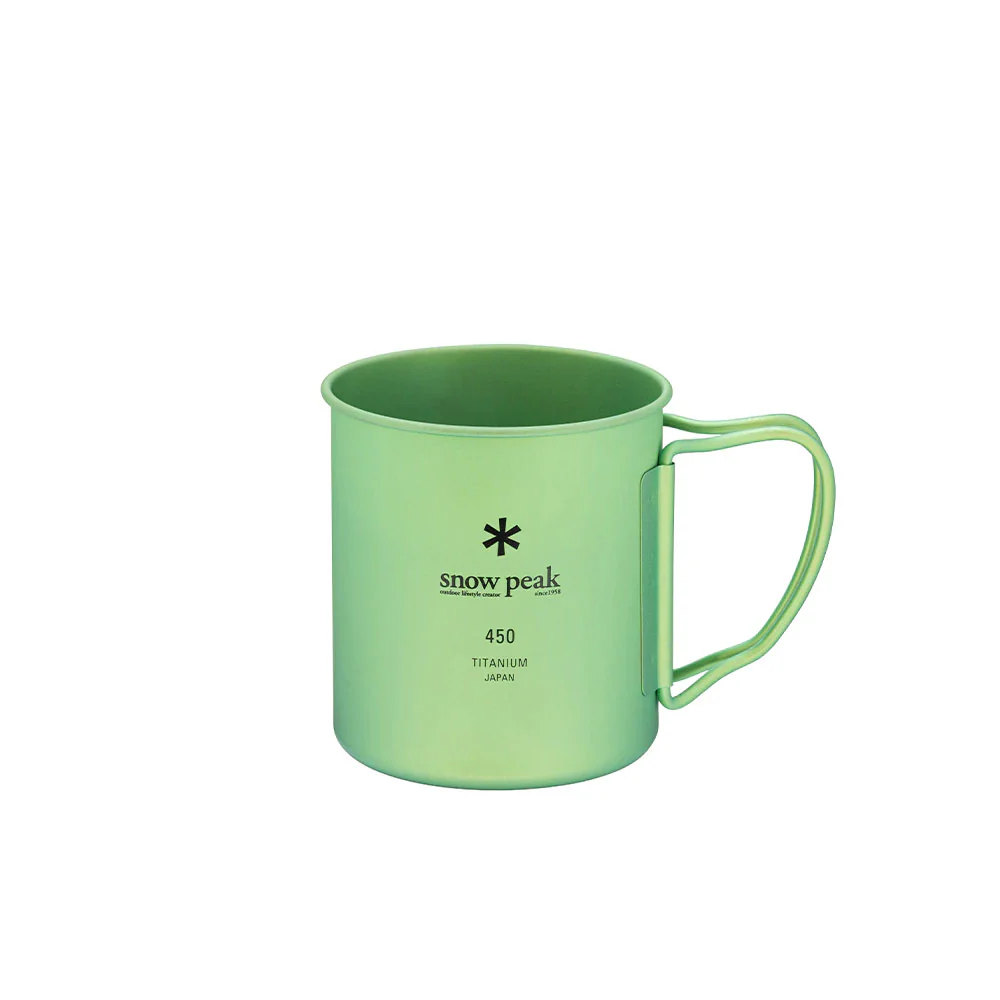 Ti-Single 450 Anodized Cup 'Green'
