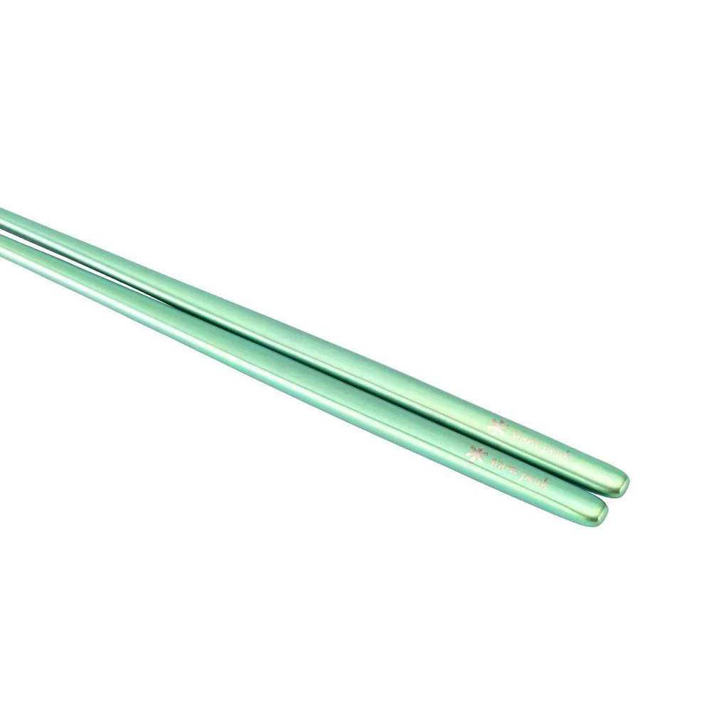 Titanium Chopsticks 'Green' - Image 4