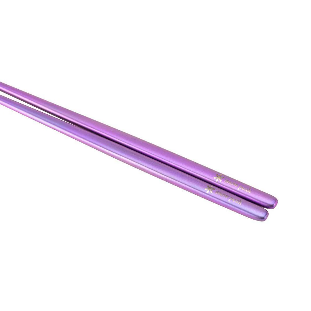 Titanium Chopsticks 'Purple' - Image 4