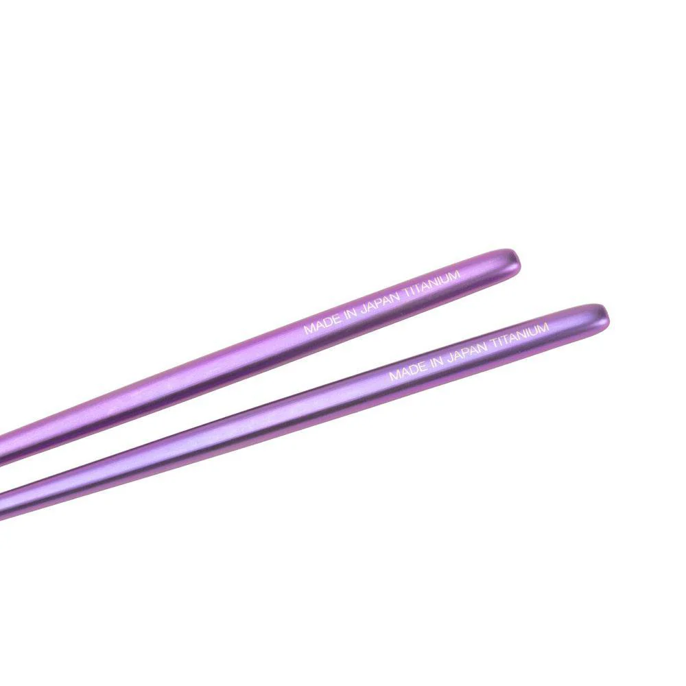 Titanium Chopsticks 'Purple' - Image 5
