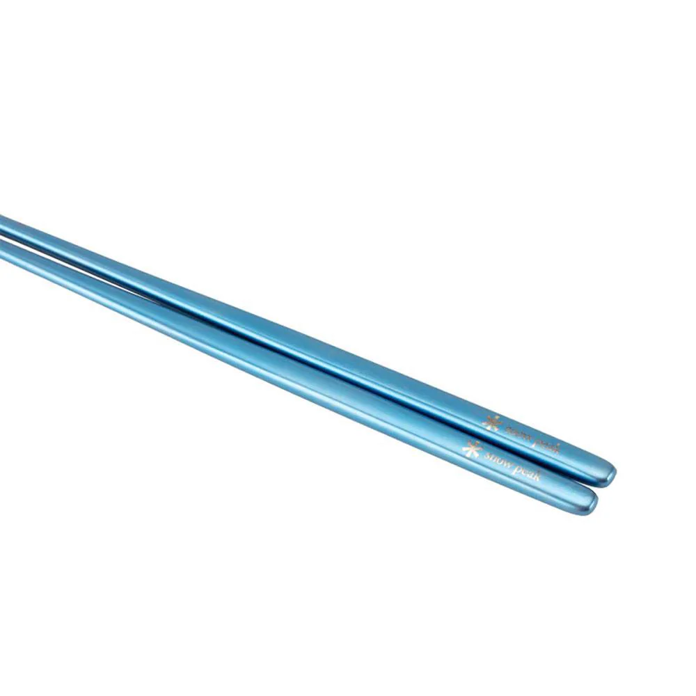Titanium Chopsticks 'Blue' - Image 3