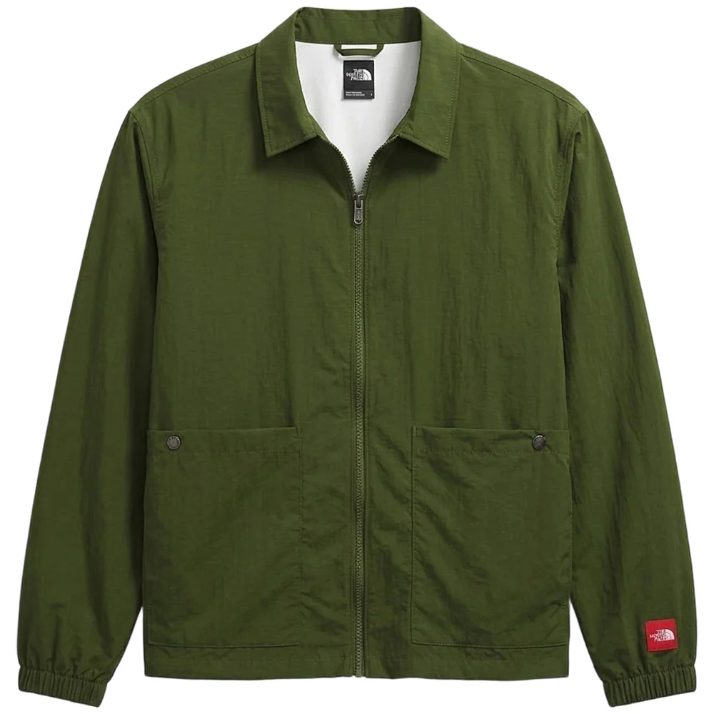The North Face | TNFâ„¢ Red Box Nylon Long-Sleeve Shirt 'Woodland Green'