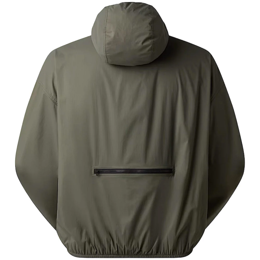 TNF™ Red Box Packable Hooded Wind Jacke 'New Taupe Green' - Image 2