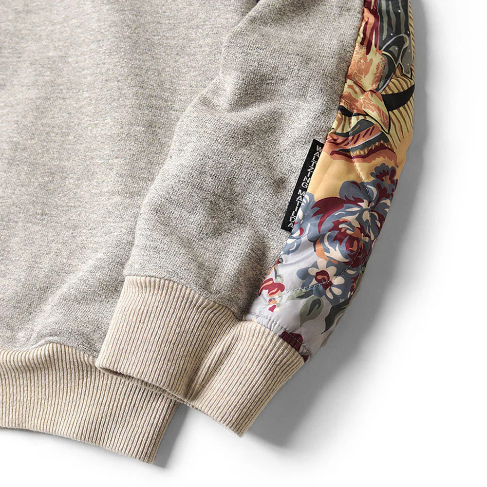 Kapital | Top Swt Knit Bivouac Big Sweet Sweatshirts (Peckish Maria) 'Gray' - Image 4